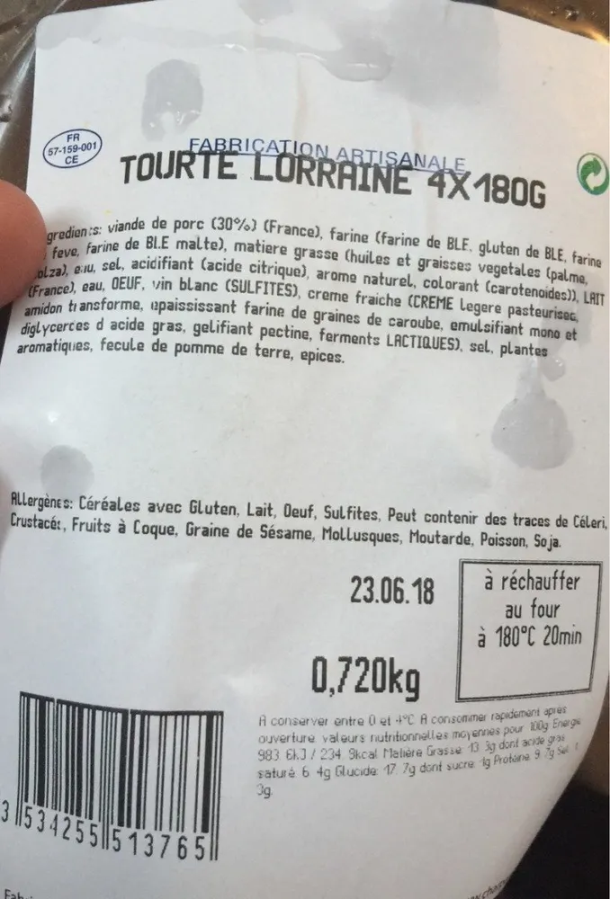 tourte lorraine