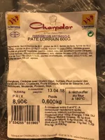 Pate lorrain 600 gr