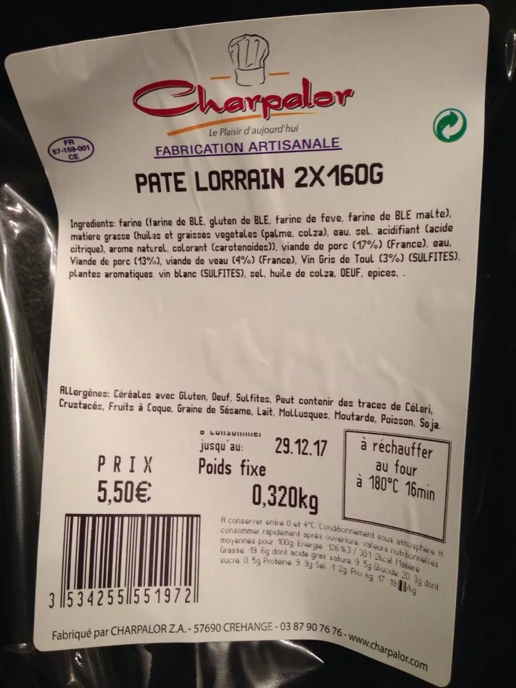 Pate lorrain