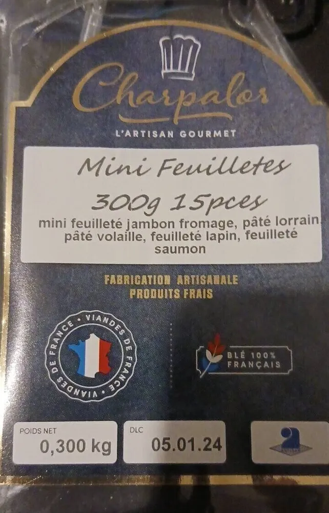 Mini feuilletés