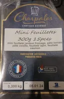 Mini feuilletés