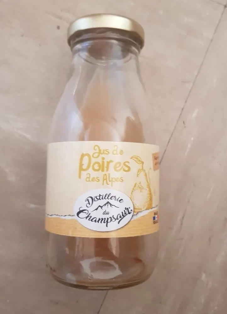 Jus de poires des alpes