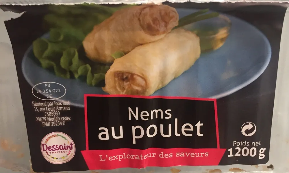 Nems au poulet