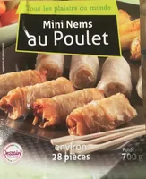 Mini nems au poulet