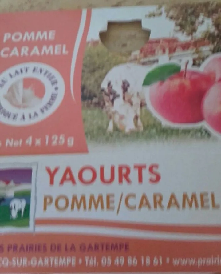 Yaourts Pomme Caramel