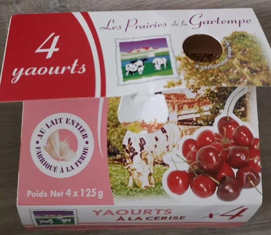 Yaourt à la cerise