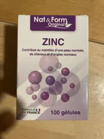Zinc - 100 Gélules - Nat & Form