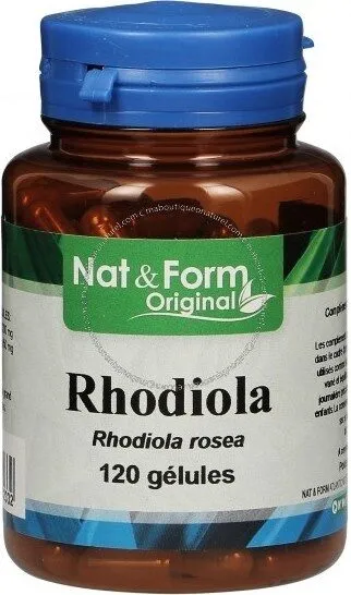 Rhodiola -120 Gélules - Nat & Form