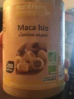 Maca Bio éco-responsable - 200 Gélules - Nat & Form