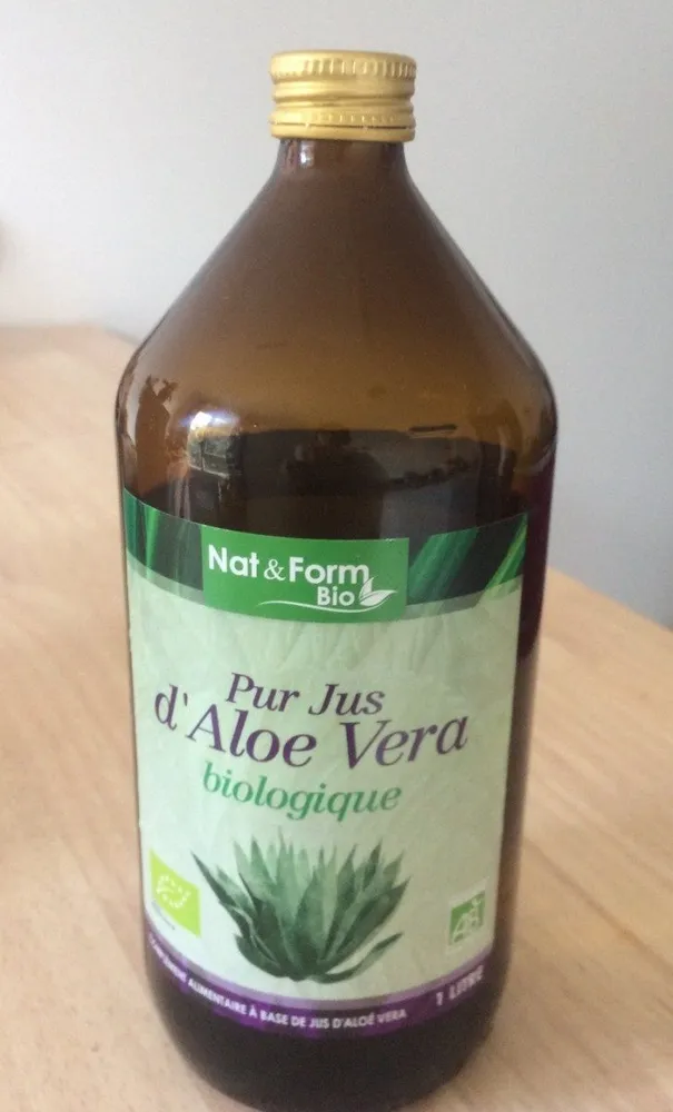 Biologique Pur Jus D'aloe Vera Bio 1 l