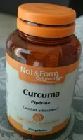 Nat & Form Curcuma Pipérine