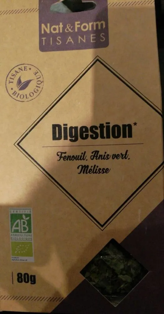 Digestion fenouil, anis vert, mélisse