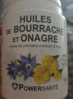 Huiles de bourrache et onagre