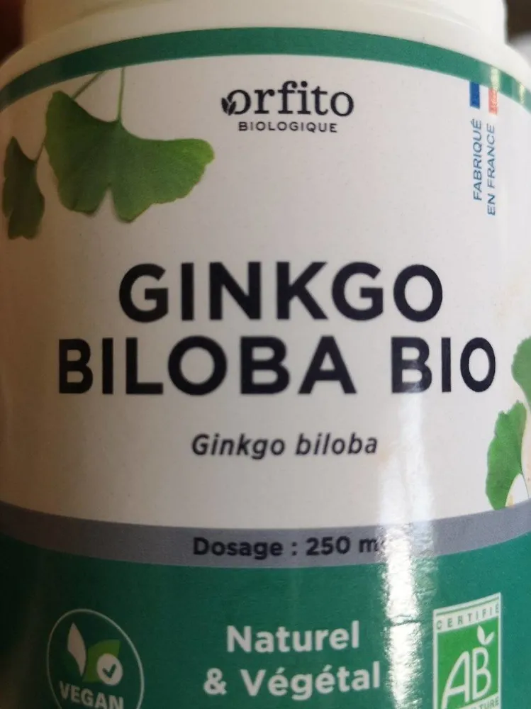 Ginko biloba bio