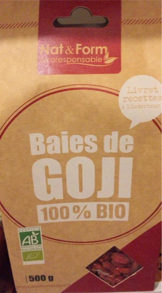 Baies de goji 100% bio