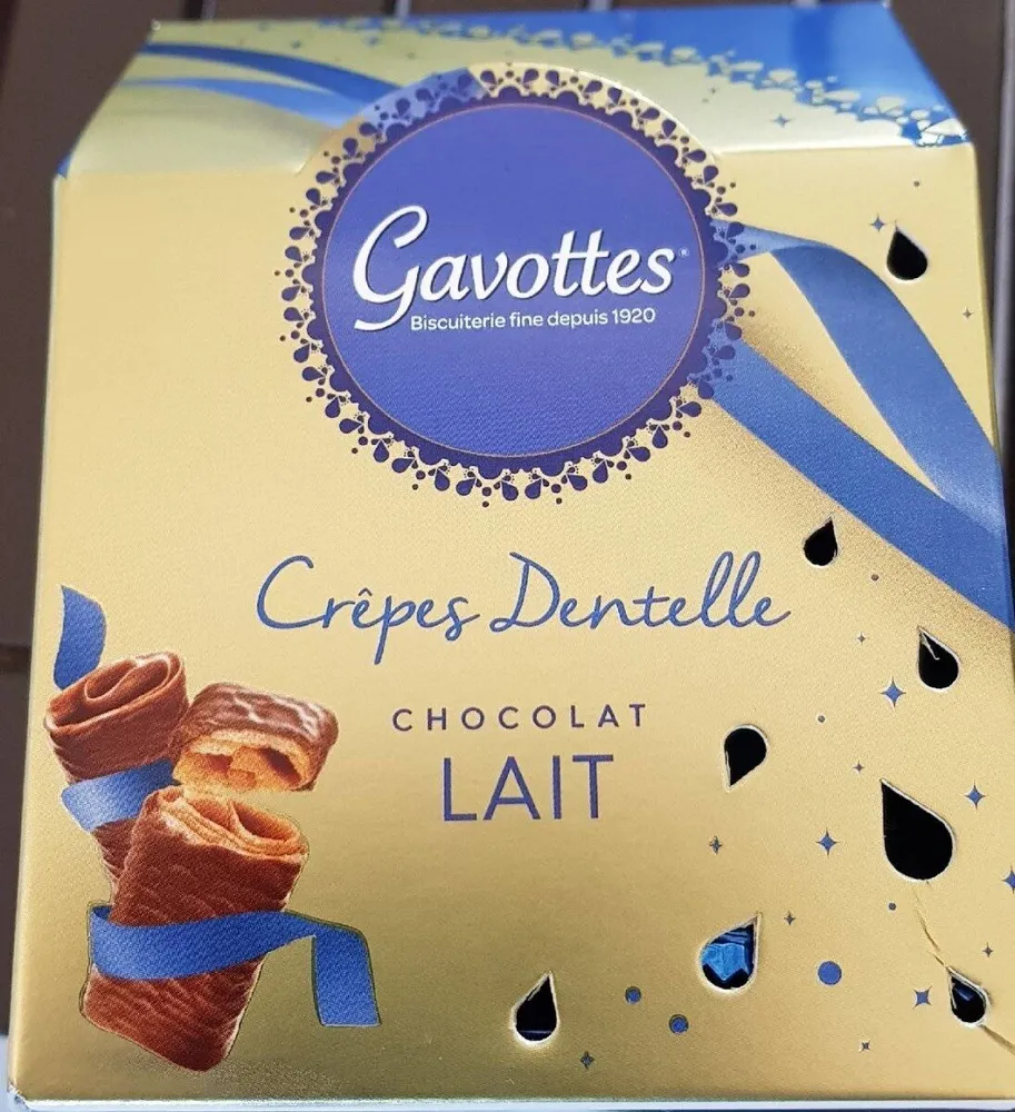 Crêpes dentelle chocolat au lait