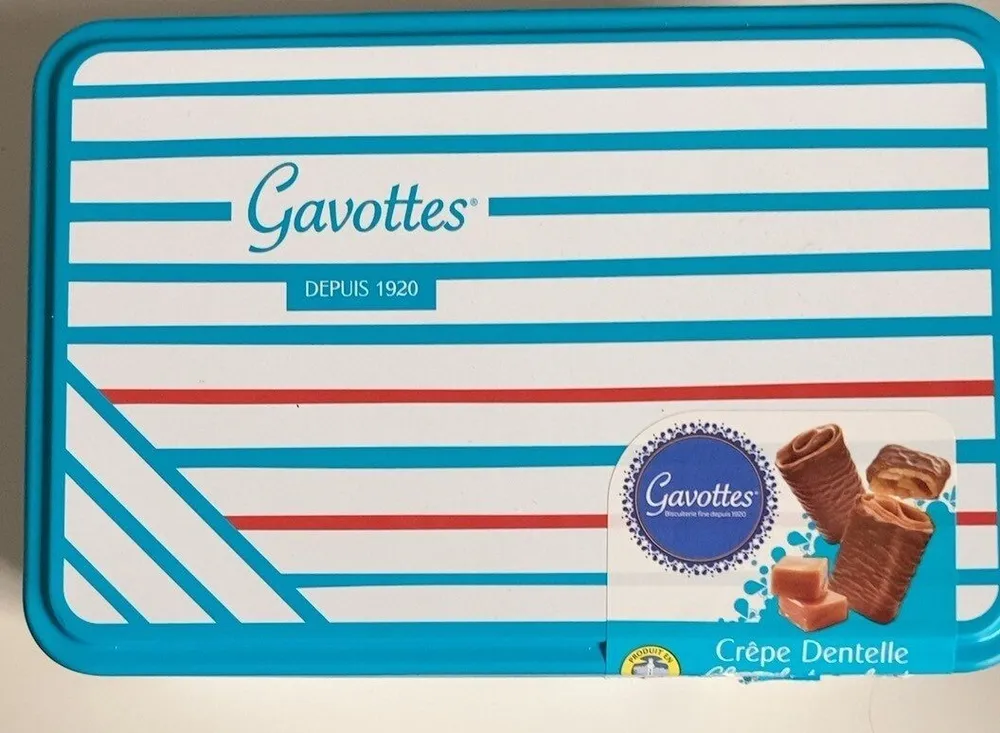 Crêpes dentelle chocolat au lait et saveur caramel