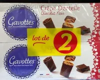 Crêpe dentelle chocolat noir