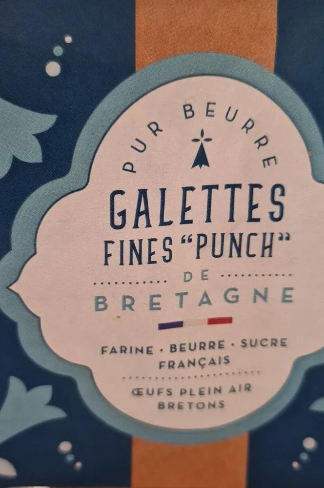 Galettes fines punch