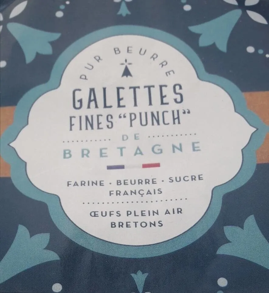 Galettes fines punch