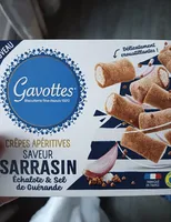 Crêpes apéritives saveur sarrasin échalotes et sel de guerande