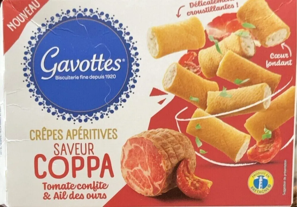 Crêpes apéritives saveur Coppa