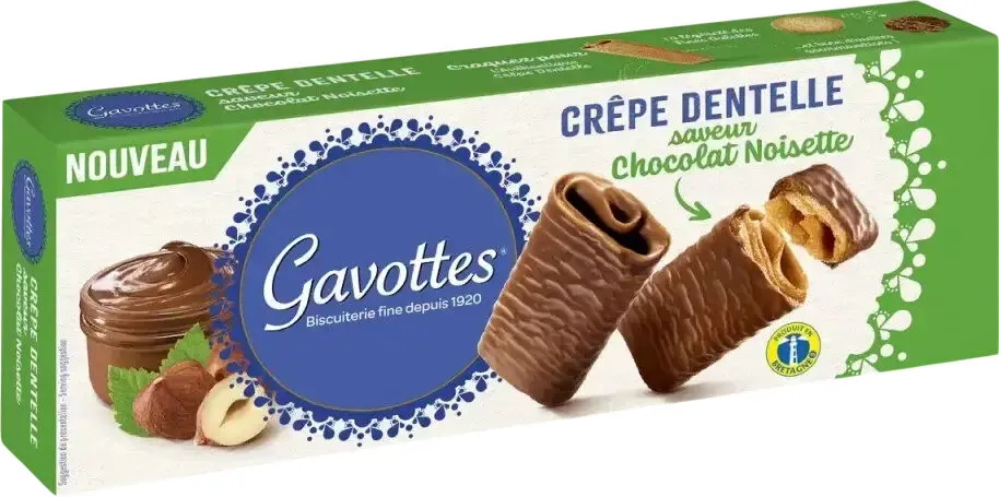 Crêpe Dentelle Chocolat Noisette