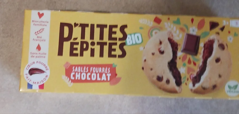 Sablés fourrés chocolat