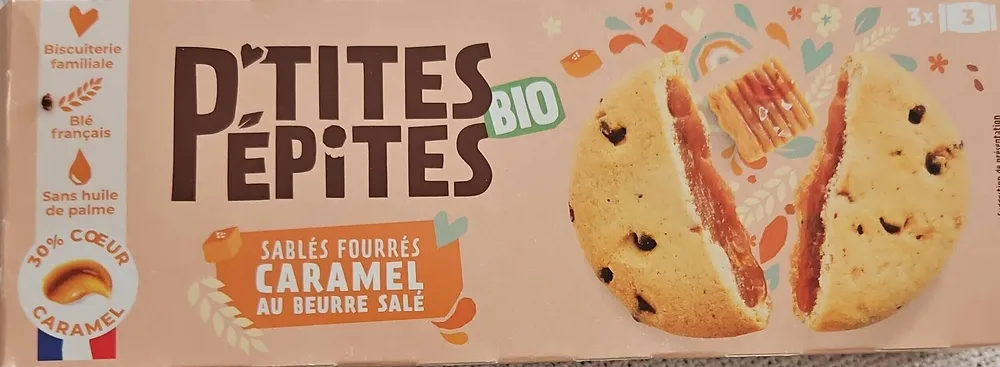 Sablés fourrés caramel au beurre salé