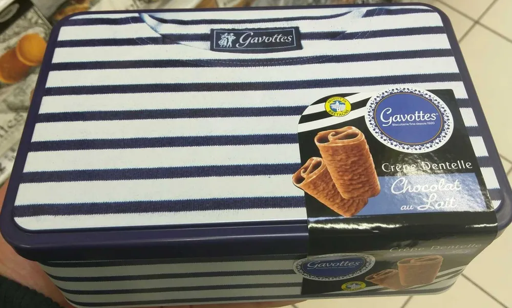 Crêpe Dentelle Chocolat au lait