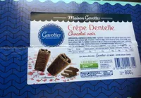 Crêpe Dentelle Chocolat Noir