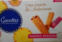 Crêpes dentelles ananas-passion