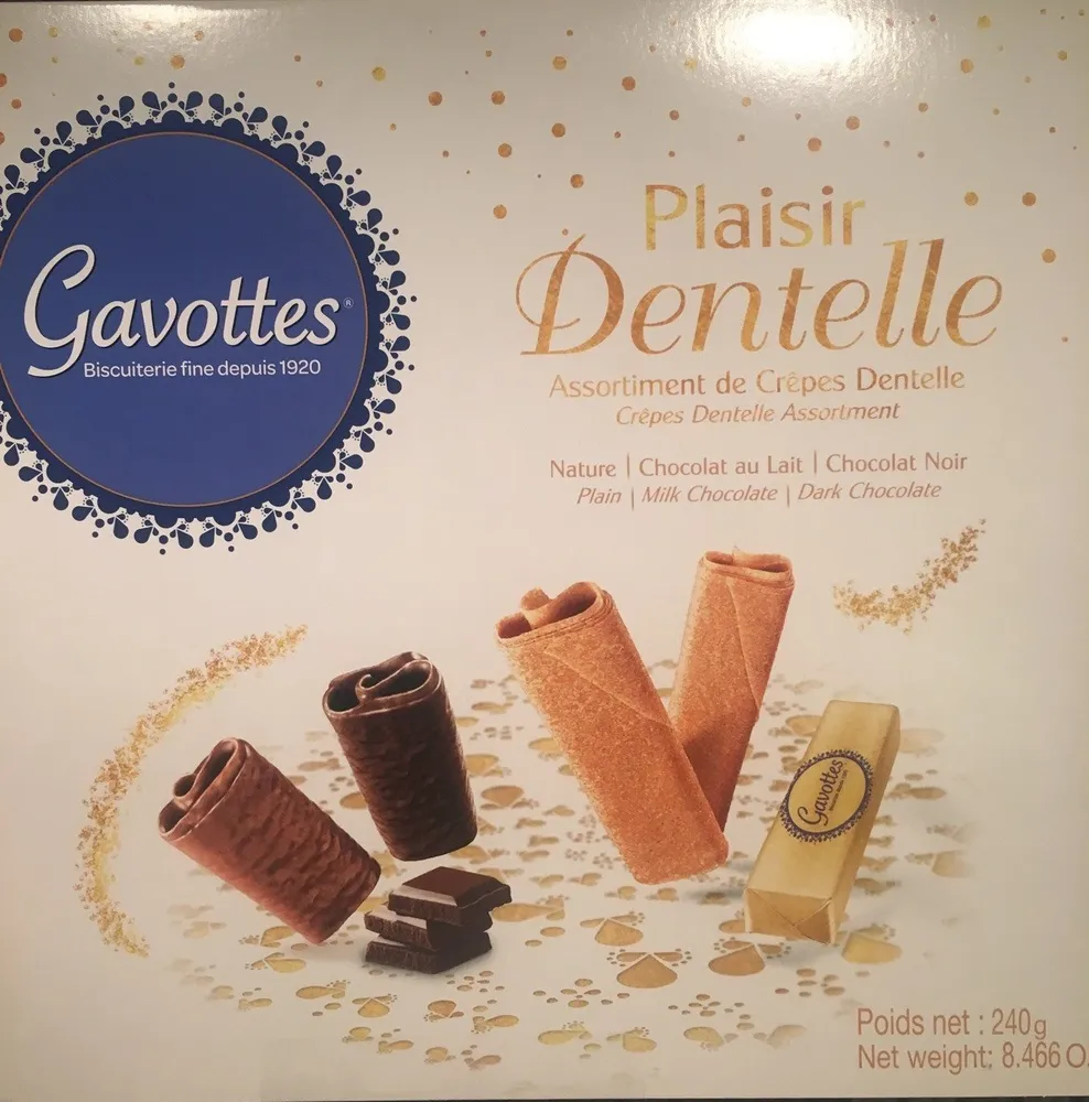 Gavottes Assortiment de crêpes dentelle Plaisir Dentelle 240 g