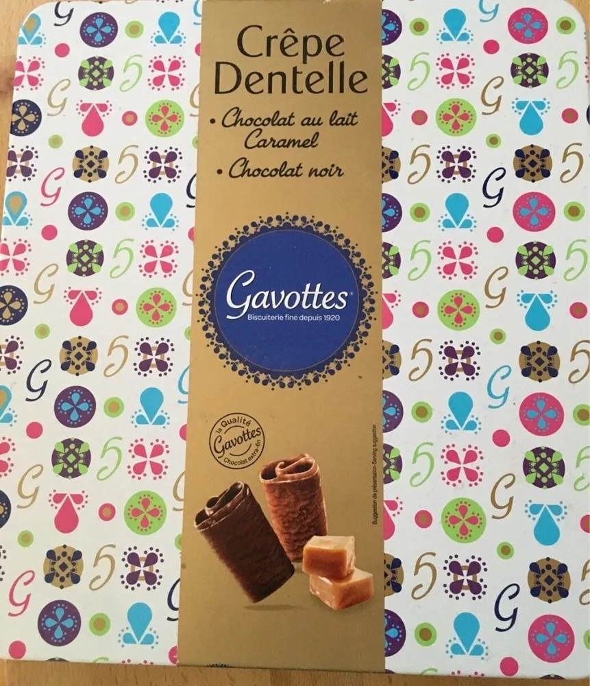 assortiment de crêpes dentelle