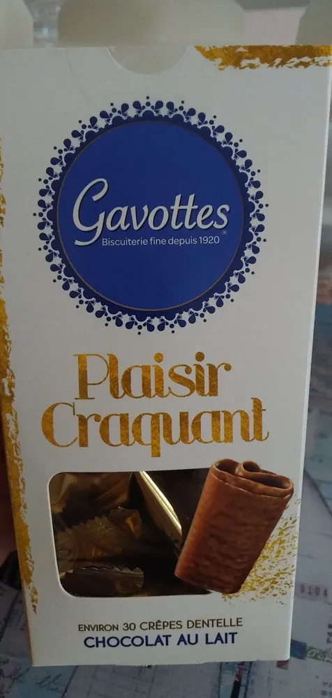 Crêpe Dentelle Chocolat au Lait