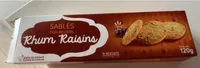 Sablés Rhum Raisins