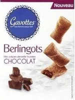 Berlingots de crepe dentelle fourree chocolat