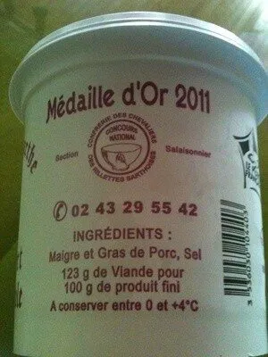 Rillettes Boulvert