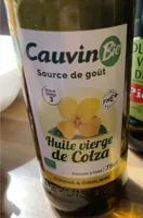 Huile vierge de colza bio