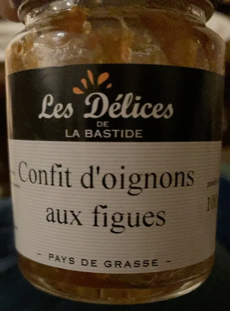 Confit d’oignons aux figues