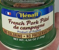 French pork pâté de campagne