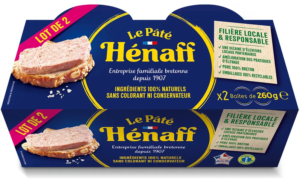 Lot Pâté Hénaff