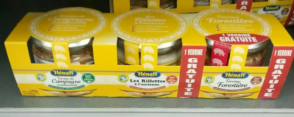 Terrine campagne/ Forestière / à l'ancienne