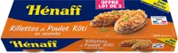 Les Rillettes Hénaff Poulet, Rôti en marmite (Lot de 3)