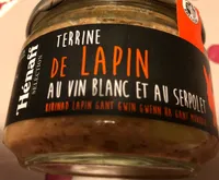 Terrine de lapin au vin blanc et au serpolet