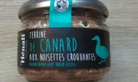 Terrine de canard aux noisettes croquantes