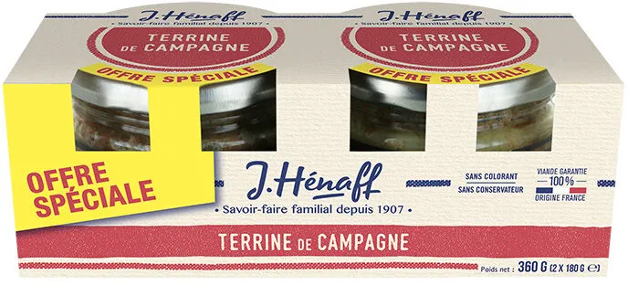 Terrine de campagne traditionnelle