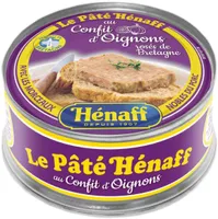 Le Pâté Hénaff au confit d'oignons rosés de Bretagne