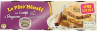 Lot de Pâté Hénaff au confit d'oignons