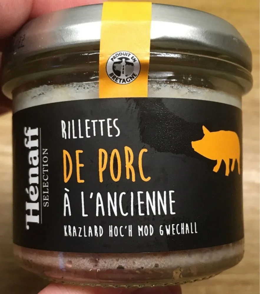 Rillettes de porc à l'ancienne